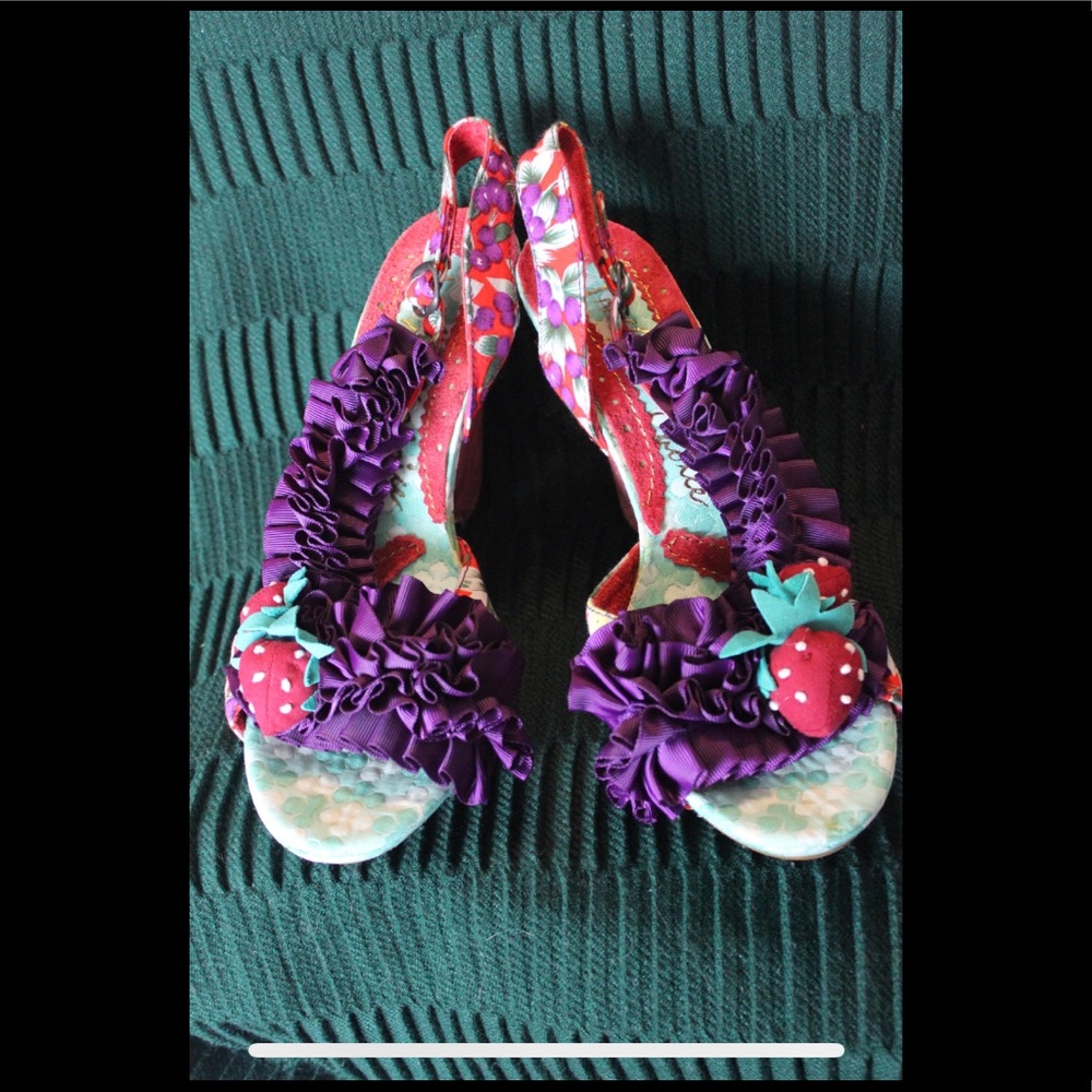 Irregular Choice Strawberry heels